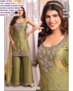 Elegant Designer Ethnic Palazzo Suit And Indo Western Collection For Women