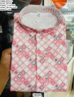 Men’s Festive Rayon Kurta Set With Digital Print Design