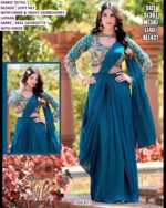 Designer Party Wear Ethnic Set For Women With Embroidery And Statement Styling