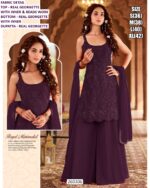 Designer Party Wear Ethnic Set For Women With Embroidery And Statement Styling