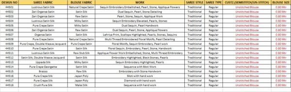 Crystal Satin Saree For Women With Sequin Embellished Border