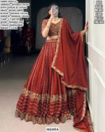 Designer Rangoli Crush Lehenga Choli With Dupatta For Women