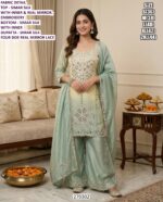 Women’s Premium Ethnic Wear Collection With Embroidery, Mirror Work And Dupatta