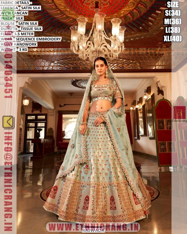 Elegant Bridal Style Lehenga Choli For Women With Embroidered Dupatta