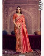 Elegant Organza Saree With Silk Handwork Blouse For Women