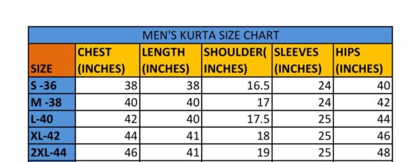 Men’s Cotton Kurta Pajama Set With Jacquard Work