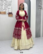 Premium Ethnic Lehenga For Women With Embroidered Jacket Style Shrug