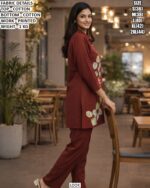 Cotton Printed Co-ord Set For Ladies