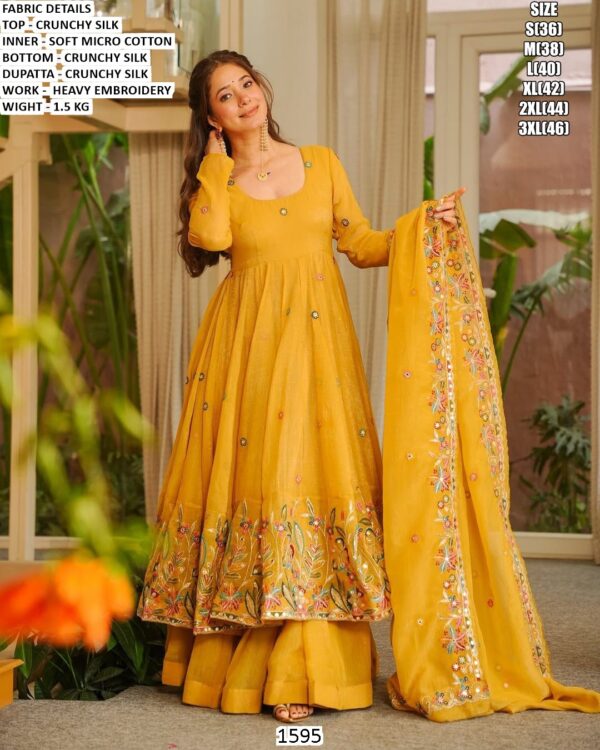 Women's Printed Cotton Flared Dress