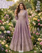 Premium Chinnon Silk Embroidered Occasion Wear Set For Ladies