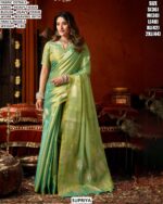 Premium Occasion Wear Saree For Women With Stylish Weaving Work