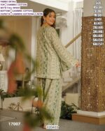 Women’s Cambric Cotton Printed Co Ord Set With Dupatta