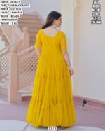 Premium Party Wear Anarkali Dress With Embroidered Work