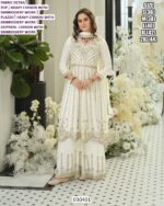 Chinon Palazzo Suit Set With Embroidery For Women