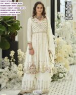 Chinon Palazzo Suit Set With Embroidery For Women