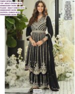 Chinon Palazzo Suit Set With Embroidery For Women