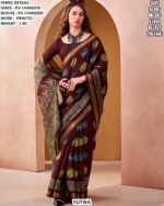 Elegent Printed Saree For Women
