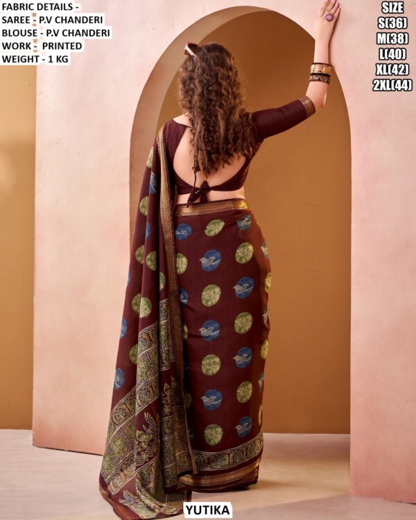 Elegent Printed Saree For Women