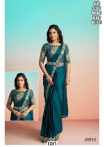 Premium Designer Saree With Statement Jacket For Women
