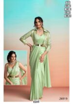 Premium Designer Saree With Statement Jacket For Women