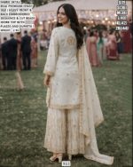 Designer Palazzo Suit Set With Elegant Ethnic Appeal