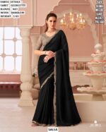 Elegant Party Wear Saree With Banglori Work For Women