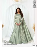 Premium Versace Illusion Saree With Beads Hand Work For Women