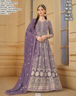 Elegant Party Wear Faux Georgette Suit Set For Women