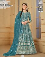 Elegant Party Wear Faux Georgette Suit Set For Women