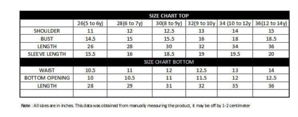 Premium Mal Satin Printed Kids Co Ord Set