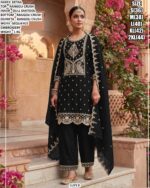 Stylish Rangoli Crush Suit Set With Sequance Embroidery Work