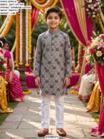 Kids Designer Kurta Pajama Set For Festive Wear