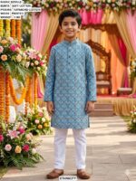 Kids Designer Kurta Pajama Set For Festive Wear