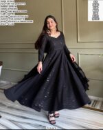 Elegant Party Wear Fox Georgette Outfit For Women