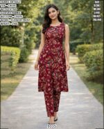 Trendy Crepe Two Piece Ethnic Wear Set