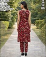 Trendy Crepe Two Piece Ethnic Wear Set