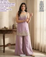 Elegant Party Wear Skirt Set For Women With Border Handwork Shrug