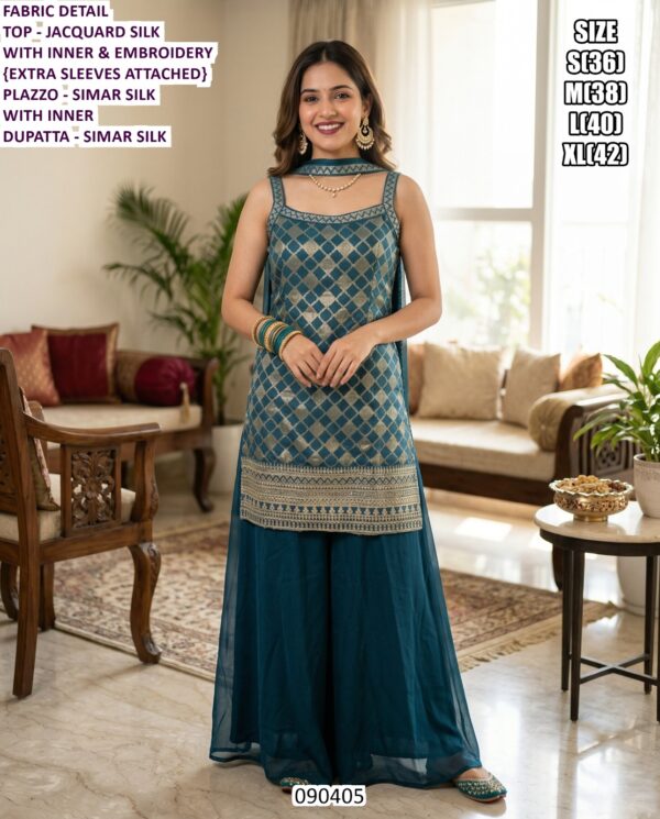 Premium Designer Palazzo Suit Collection For Women