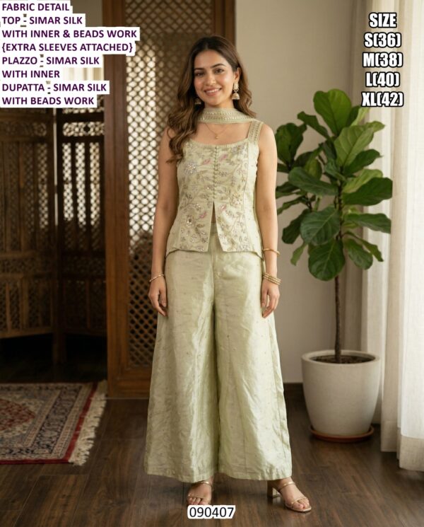 Premium Designer Palazzo Suit Collection For Women