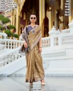 Women’s Tissue Silk Saree With Elegant Weaving Work