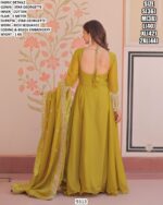Designer Star Georgette Flared Gown For Women