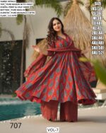 Pure Maslin Suit Set With Heavy Digital Print