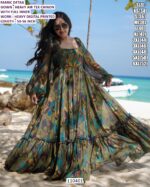 Premium Occasion Wear Chinon Gown For Women