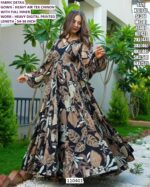 Premium Occasion Wear Chinon Gown For Women