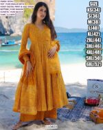 Beautiful Pure Maslin Suit Set With Heavy Digital Print