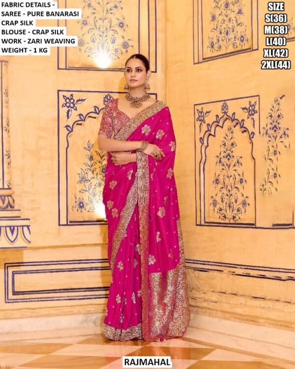 Women’s Festive Wear Saree With Traditional Weaving