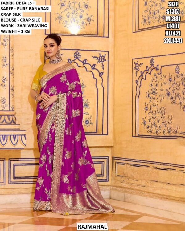 Women’s Festive Wear Saree With Traditional Weaving
