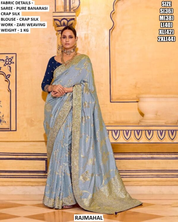 Women’s Festive Wear Saree With Traditional Weaving