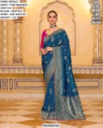 Women’s Festive Wear Saree With Traditional Weaving