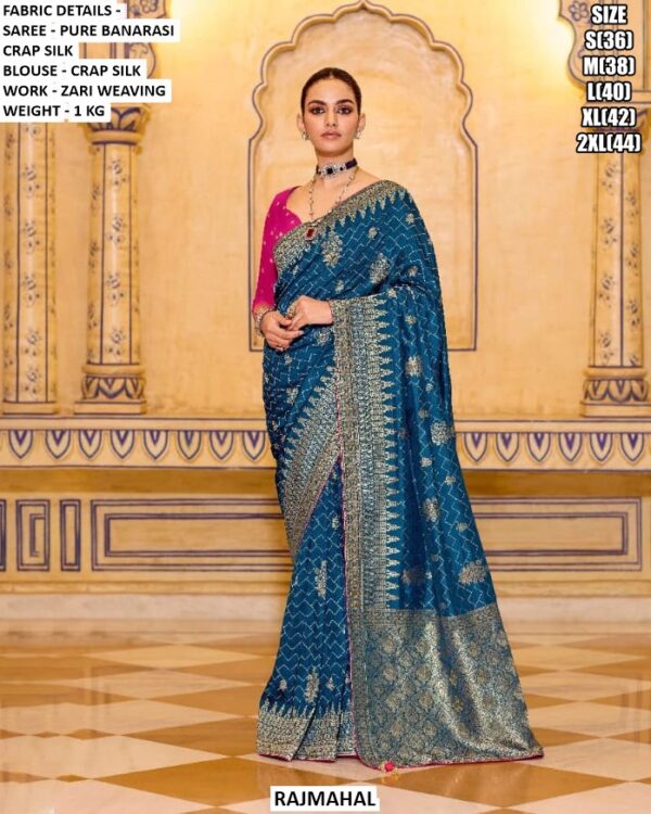 Women’s Festive Wear Saree With Traditional Weaving